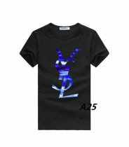 YSL short round collar T-shirt M-XXL (47)