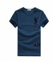 YSL short round collar T-shirt M-XXL (170)