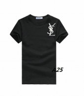 YSL short round collar T-shirt M-XXL (201)