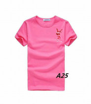 YSL short round collar T-shirt M-XXL (151)