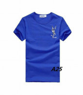 YSL short round collar T-shirt M-XXL (213)