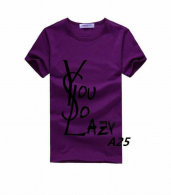 YSL short round collar T-shirt M-XXL (242)