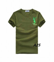 YSL short round collar T-shirt M-XXL (86)