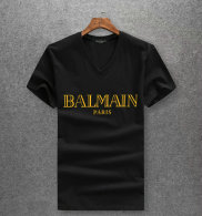 Balmain short V neck T-shirt M-XXXXL (3)