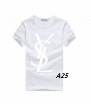 YSL short round collar T-shirt M-XXL (183)