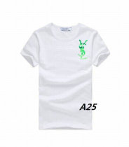 YSL short round collar T-shirt M-XXL (88)