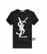 YSL short round collar T-shirt M-XXL (187)