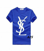 YSL short round collar T-shirt M-XXL (185)