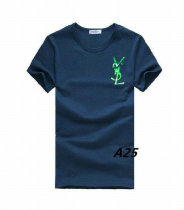 YSL short round collar T-shirt M-XXL (90)