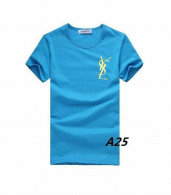 YSL short round collar T-shirt M-XXL (28)