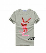 YSL short round collar T-shirt M-XXL (134)