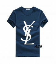 YSL short round collar T-shirt M-XXL (184)