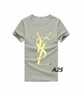 YSL short round collar T-shirt M-XXL (8)