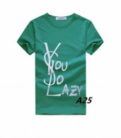YSL short round collar T-shirt M-XXL (233)