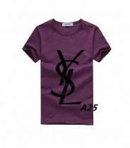 YSL short round collar T-shirt M-XXL (168)