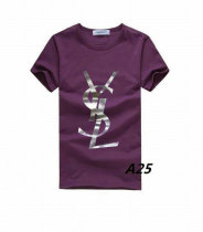 YSL short round collar T-shirt M-XXL (42)
