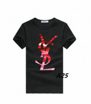 YSL short round collar T-shirt M-XXL (132)