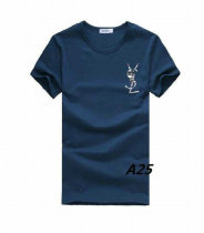 YSL short round collar T-shirt M-XXL (212)