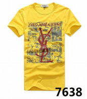 YSL short round collar T-shirt M-XXL (254)