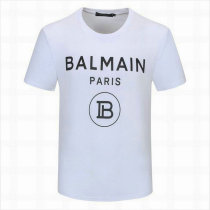 Balmain short round collar T-shirt M-XXXXL (2)