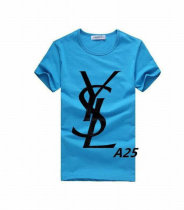 YSL short round collar T-shirt M-XXL (167)
