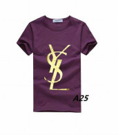 YSL short round collar T-shirt M-XXL (14)