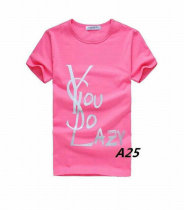 YSL short round collar T-shirt M-XXL (234)