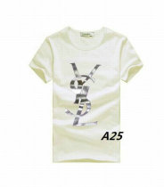 YSL short round collar T-shirt M-XXL (40)