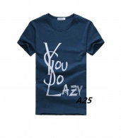 YSL short round collar T-shirt M-XXL (225)