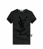 YSL short round collar T-shirt M-XXL (159)