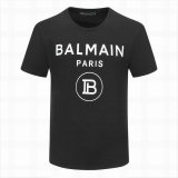 Balmain short round collar T-shirt M-XXXXL (1)