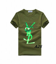 YSL short round collar T-shirt M-XXL (79)