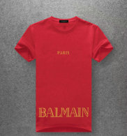 Balmain short round collar T-shirt M-XXXXXL (99)