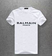 Balmain short round collar T-shirt M-XXXXXL (114)