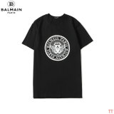 Balmain short round collar T-shirt S-XXL (2)