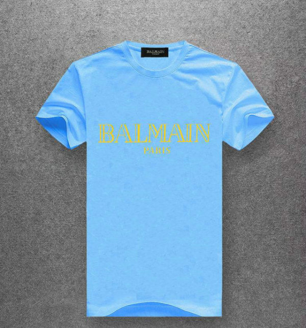 Balmain short round collar T-shirt M-XXXXXL (8)