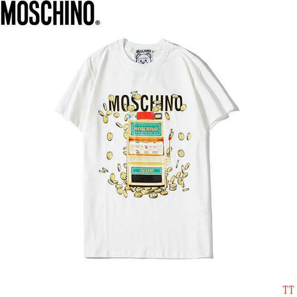 Moschino short round collar T-shirt S-XXL (30)