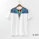 Marcelo Burlon short round collar T-shirt XXS-L (69)