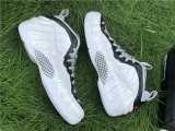 Authentic Nike Air Foamposite Pro White/Black-University Red