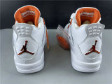 Perfect Air Jordan 4 White/Orange