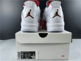 Perfect Air Jordan 4 White/Red