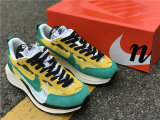 Authentic Sacai x Nike LDWaffle Green/Yellow  (women)