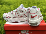 Authentic Nike Air More Uptempo Red/White