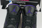 Authentic Air Jordan 3 Black/Purple
