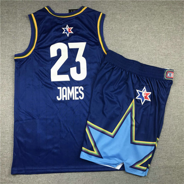 NBA All-Star #23 James Suit-Blue
