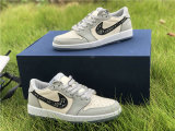Authentic Dior x Ai Jordan 1 Low (with dior boxes)