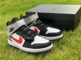 Authentic Air Jordan 1 High FlyEase “Particle Grey” GS