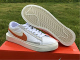 Authentic Nike Blazer Low White/Orange GS