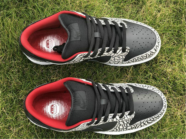 black cement dunk