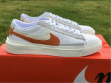 Authentic Nike Blazer Low White/Orange GS